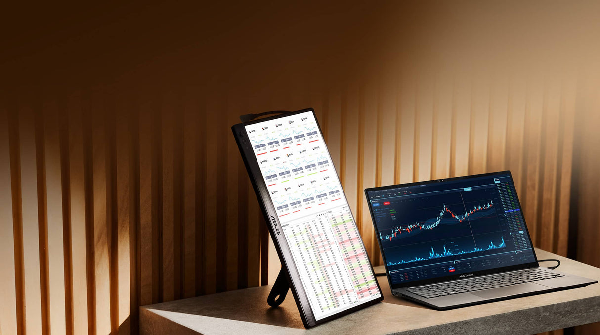 ASUS NOTEBOOK 14" + MONITOR PORTATIL ASUS 16"