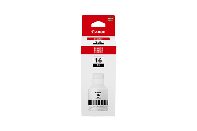 TINTA CANON GI-16 NEGRA 167ML/GX7010,GX6010,GX4010,GX3010