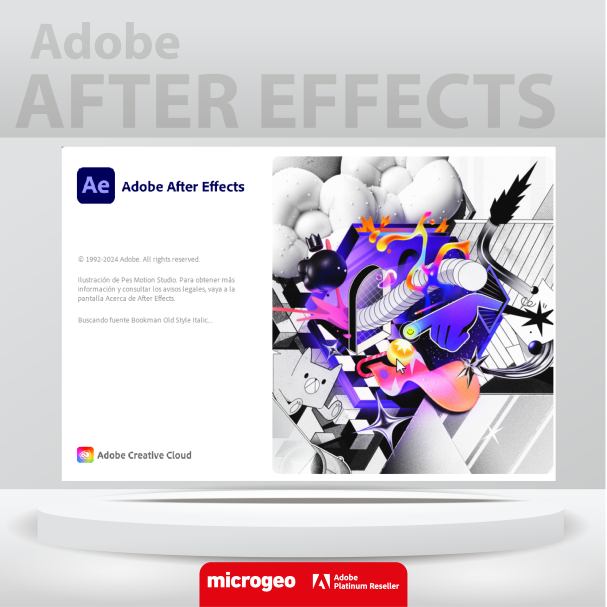 Adobe After Effects / Animación y efectos: motion graphics de alto impacto (IA en herramientas avanzadas) / Licencia 100% original