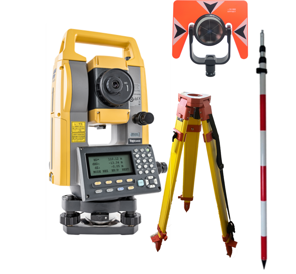 ESTACION TOTAL GM-55 TOPCON + ACCS.