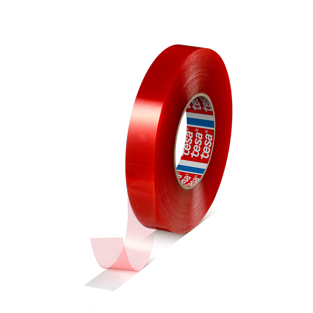 Cinta Tesa 4965, Doble Faz, Pet Transparente, 12mm x 50mt