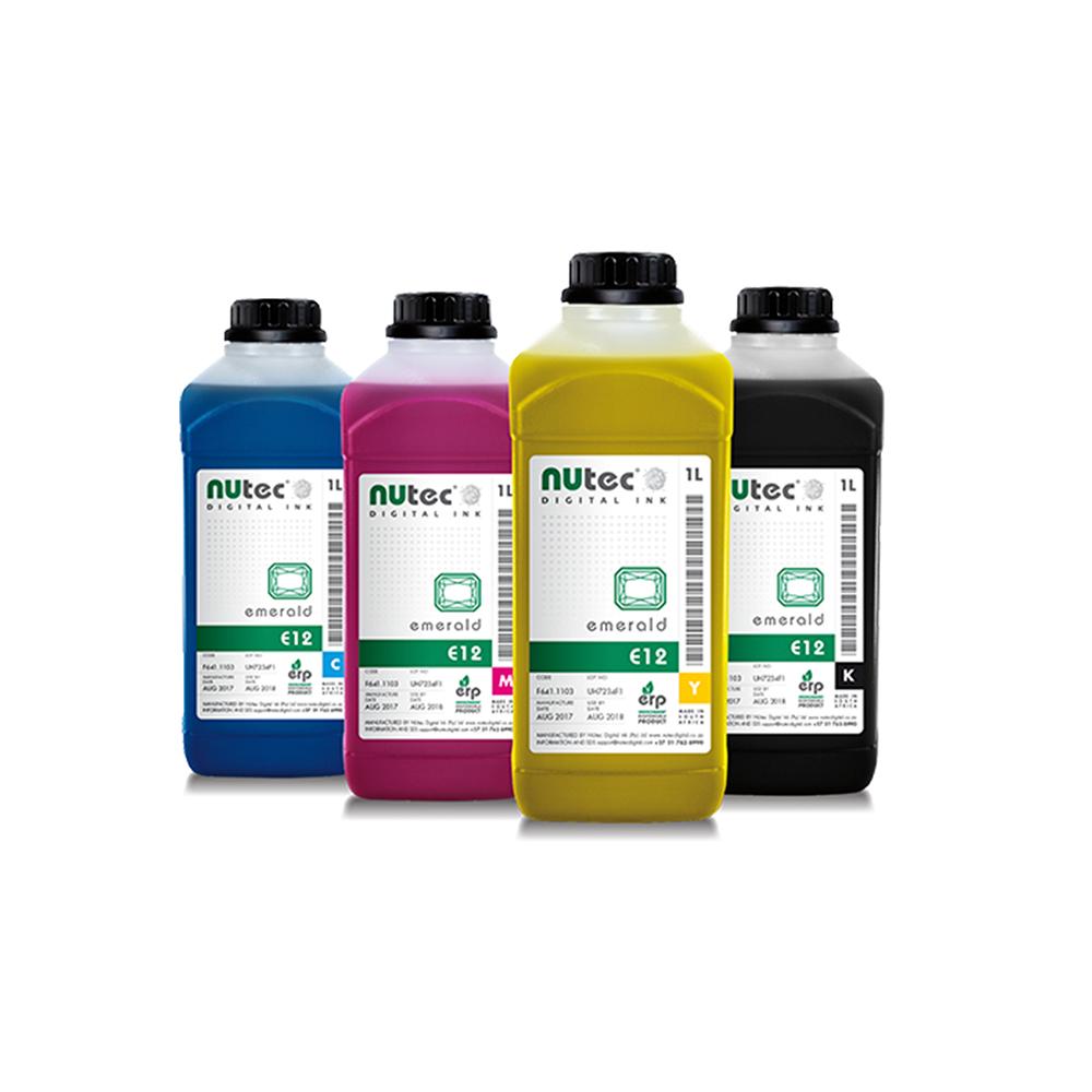 Tinta Nutec E12 P/Roland, Magenta, 1lt