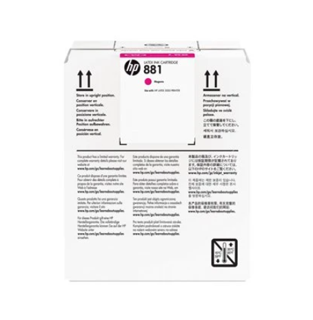 CARTRIDGE HP 881 TINTA LATEX MAGENTA 5L
