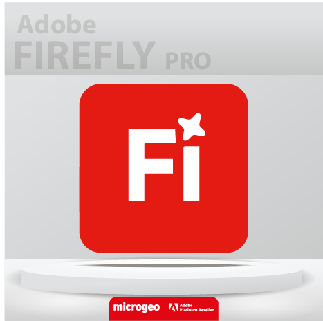 Adobe Firefly Pro/ for Teams/ Suscripción Anual 1 Usuario