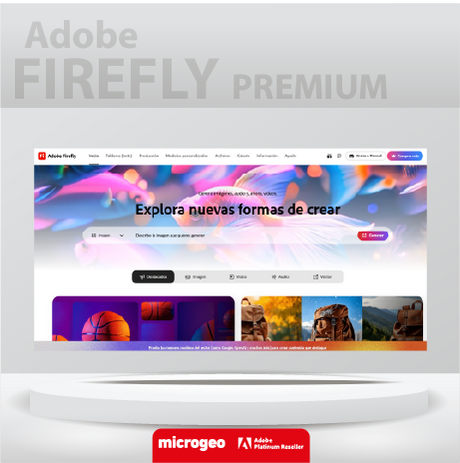 Adobe Firefly Premium /for Teams / Suscripción Anual 1 Usuario
