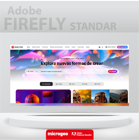 Adobe Firefly Standard /for Teams/ Suscripción Anual 1 Usuario