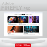 Adobe Firefly Pro/ for Teams/ Suscripción Anual 1 Usuario