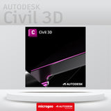 Civil 3D 2026 Commercial New Single-user ELD Annual Subscription