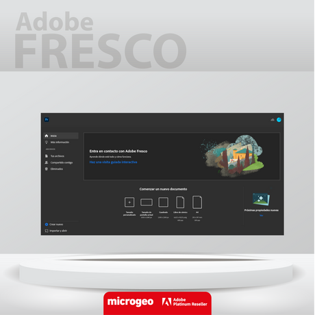Adobe Fresco / for teams / Suscripción Anual 1 Usuario