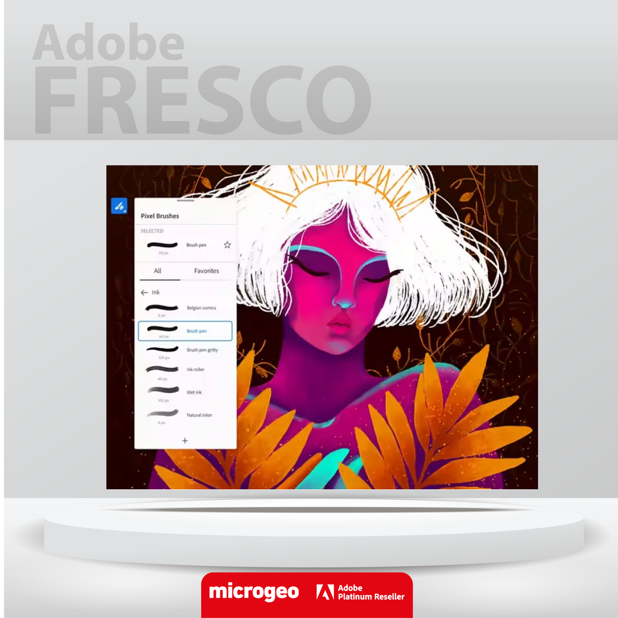 Adobe Fresco / for teams / Suscripción Anual 1 Usuario