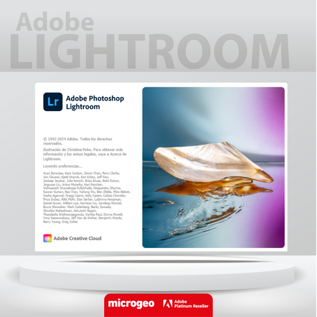 Lightroom  Classic / for teams / Suscripción Anual 1 Usuario