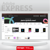 Adobe Express / for teams / Suscripción Anual 1 Usuario