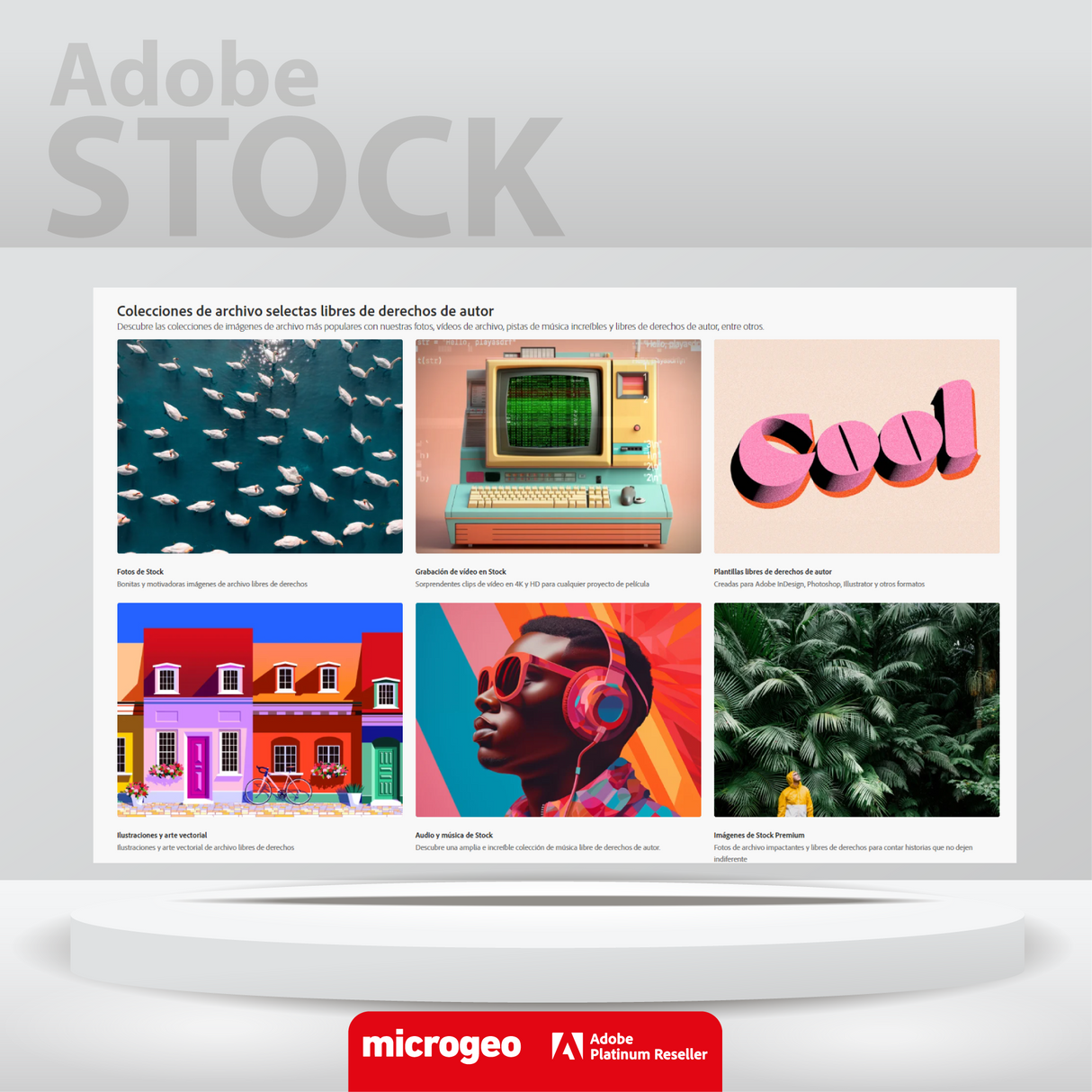 Adobe Stock /  for teams (Small) / Suscripción Anual 1 Usuario