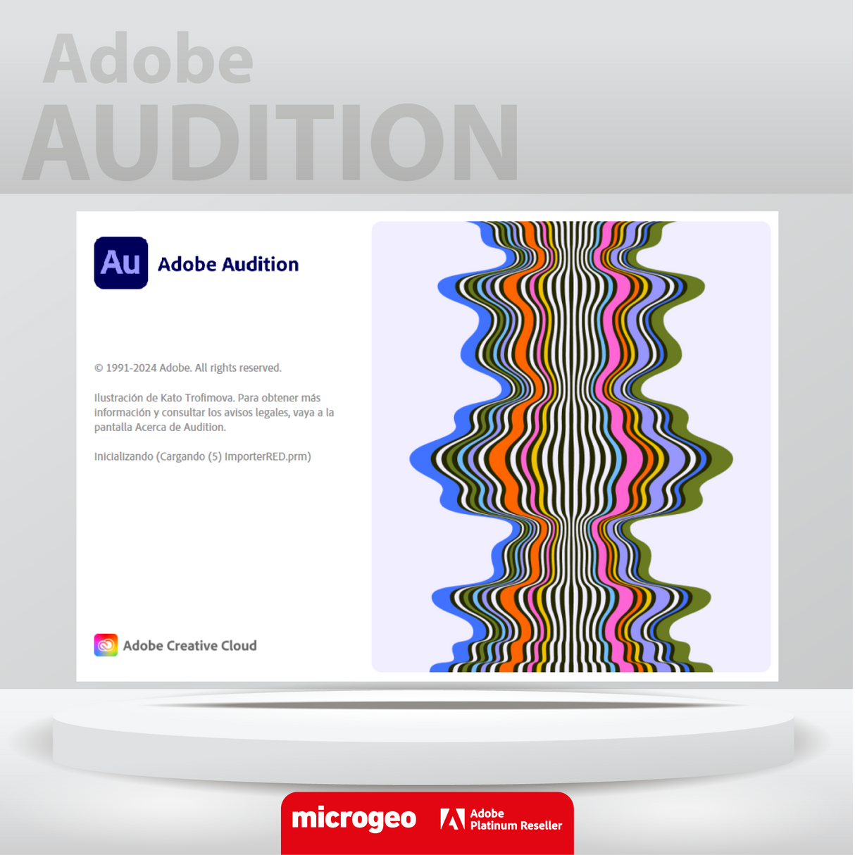 Adobe Audition / for teams / Suscripción Anual 1 Usuario