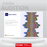 Adobe Audition / for teams / Suscripción Anual 1 Usuario