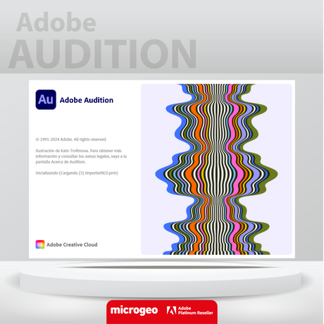 Adobe Audition / for teams / Suscripción Anual 1 Usuario