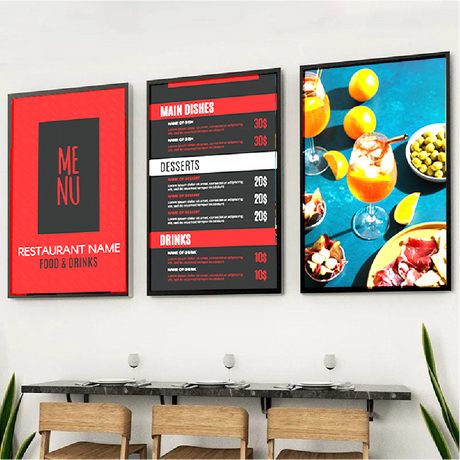 KIT CAJA LUZ LED BORDE NEGRO 21×30 cm 5 W (12 V)