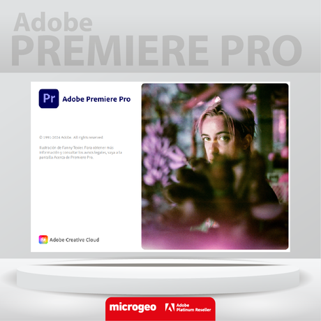 Premiere Pro / for teams / Suscripción Anual 1 Usuario