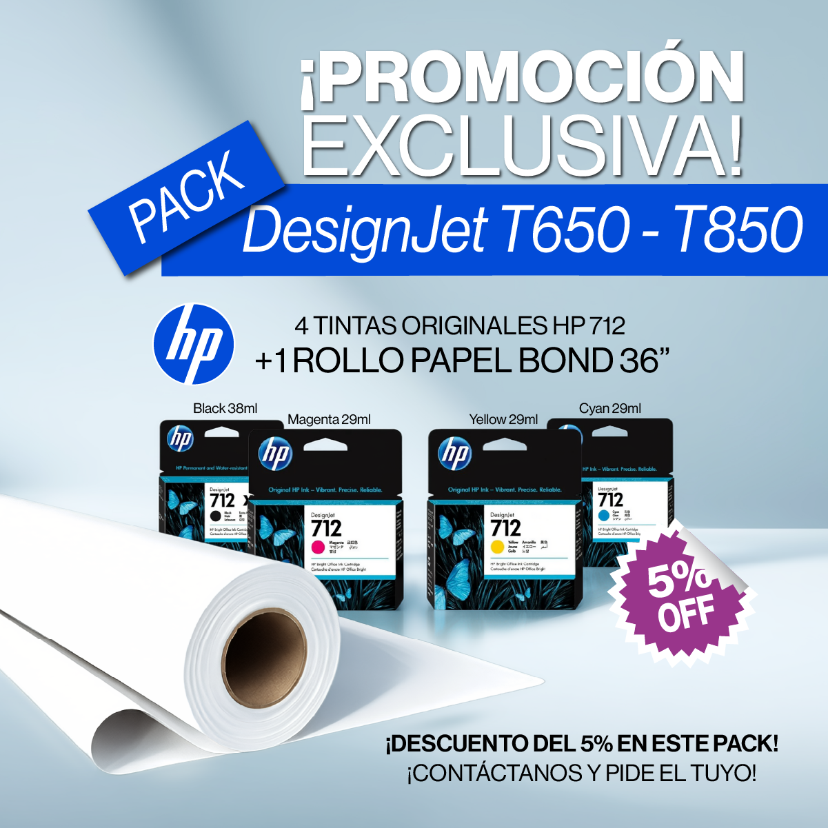 PROMO HP T650 T850