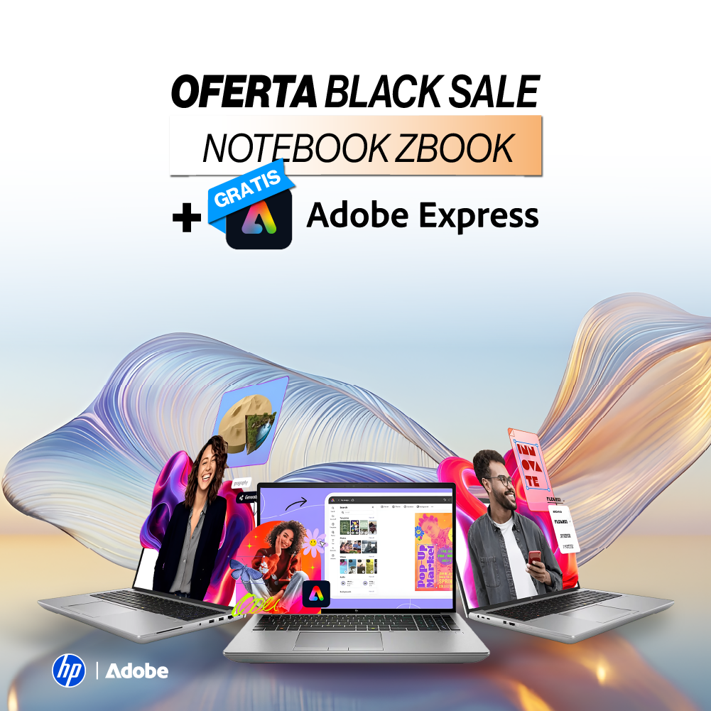 Notebook HP ZBook X 16 Ultra 7 + Licencia  Adobe Express